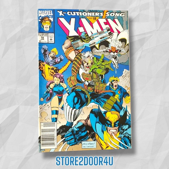 X-Men #16 January 1993 NEWSSTAND Marvel Comics - Picture 1 of 11